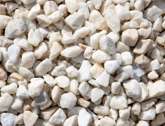 10/20mm White Chippings