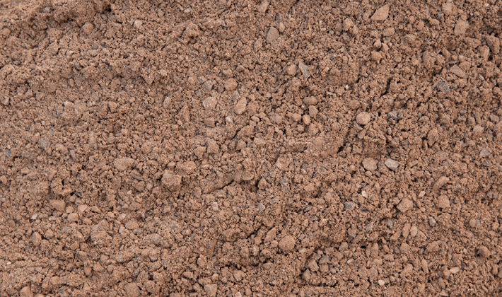 Limestone and granite dust, containing particles sized 0mm to 4mm, displayed loose.