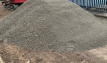 Gravite®, a cement bound aggregate, displayed in a loose pile.